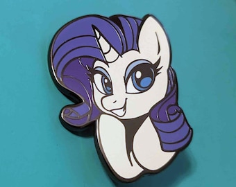 Rarity MLP Pony Fantasy Enamel Pin