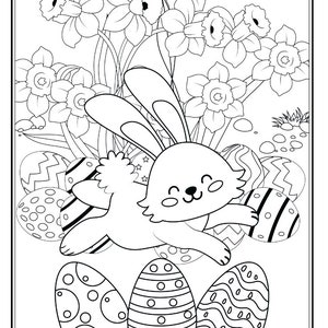 15 Easter Themed Coloring Pages Coloring Book Coloring Page Kids ...