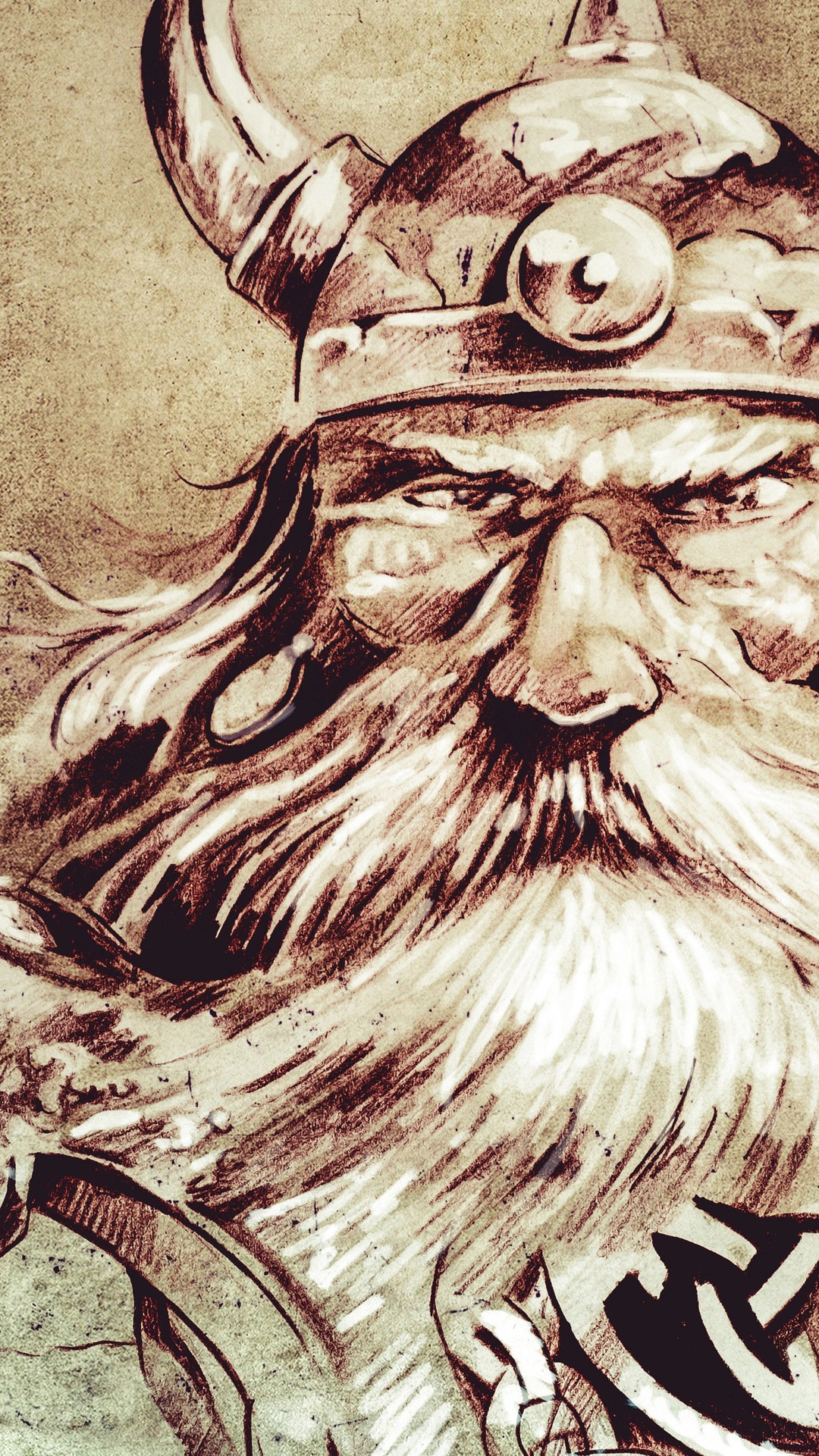 Odin Prayer Card - Etsy