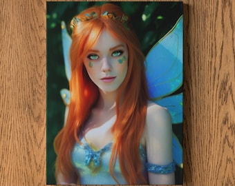 Winx Club Bloom Digital Art Print Download - Fate Winx, Winx Saga, Fairy Magical Style - Perfect for Posters, Frames, and DIY Projects
