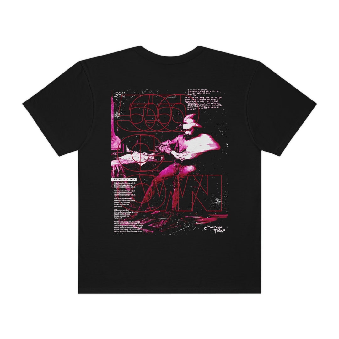 Cocteau Twins T-shirt // Front & Back Print // Comfort Colors - Etsy