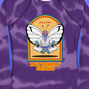 Butterfly Guard BJJ Rashguard dames | Jiu-Jitsu-rashguard zonder gi vlinders