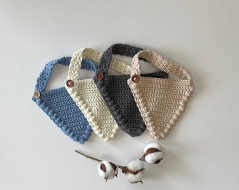 Crochet Bandana Bibs