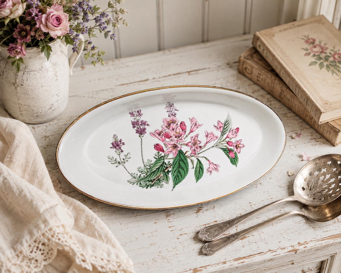 Spode Stafford Flowers Bone China - Etsy