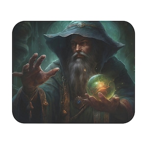 Cast a Spell of Productivity with this Wizard-Casting Spell Mousepad