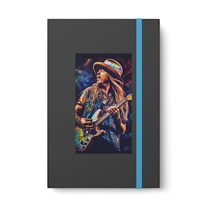 I&#39;m a rocker through and through notebook - Ruled