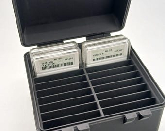 3D-Printed “SOAPBOX” Coin Slab Storage Box (Holds 20)