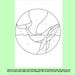 Whale Stained Glass Pattern – Ocean Circle Window Panel Template ...