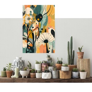 Bohemian Inspired Digital Download, Boho, Vibe, Midcentury Modern, New Artist