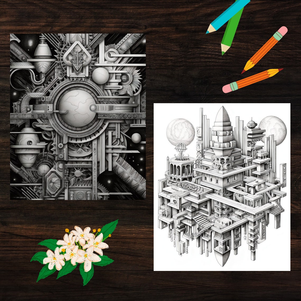 Geometric Coloring Pages for Adults Coloring Pages Geometric Kids