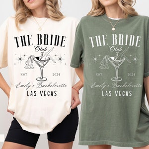 Personalized Bachelorette Party Shirts: Bride & Team Bride Matching Tees