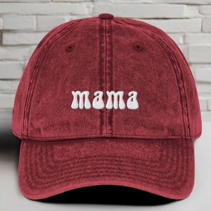 Custom Family Hat, Mom Embroidery Hat, New Mom Hat, Mom Dad Cap, Custom Embroidered Hat, Gift For New Dad Mom, Mothers Day Gift