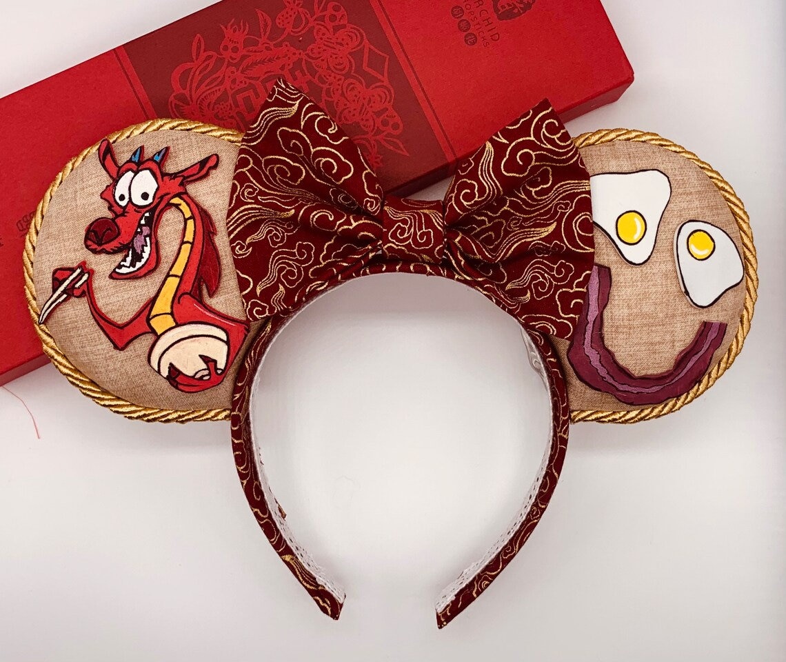 Mushu Earrings Etsy