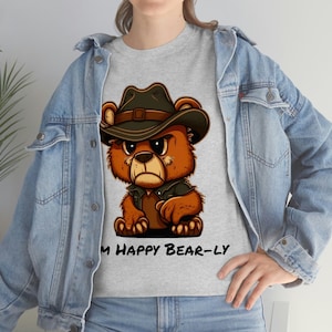Funnt T-shirt, Mens T-shirt, Women T-shirt, Bear T-shirt