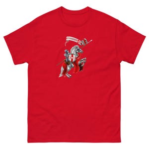 Unisex Short Sleeve T-Shirt - Knight by Nottingham Reds