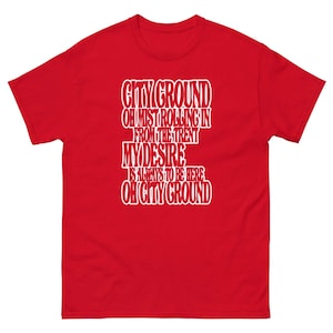 Unisex Short Sleeve T-Shirt - Mist by Nottingham Reds