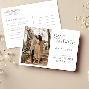 Cartolina salva la data, modello salva la data con foto, modello cartolina di matrimonio, modelli salva la data per matrimonio, inviti digitali