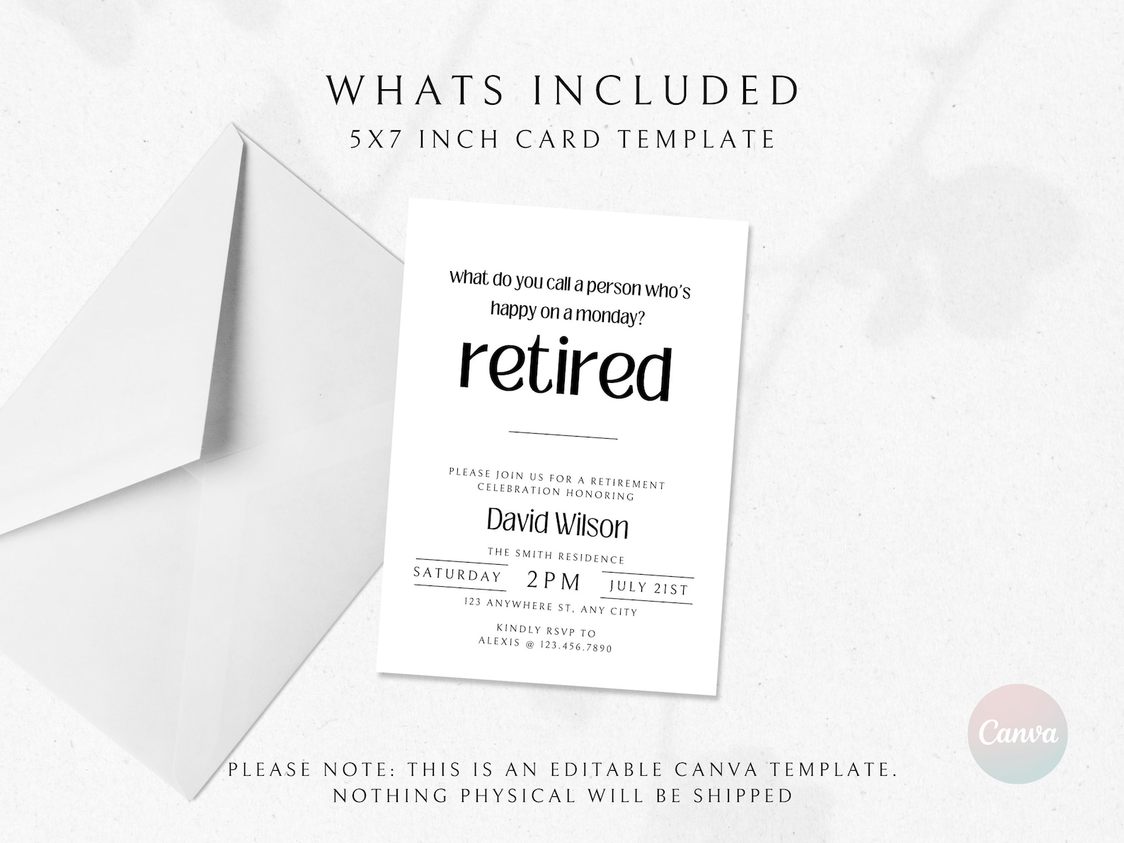 Funny Retirement Invitation, Retirement Party Invitation, Retirement