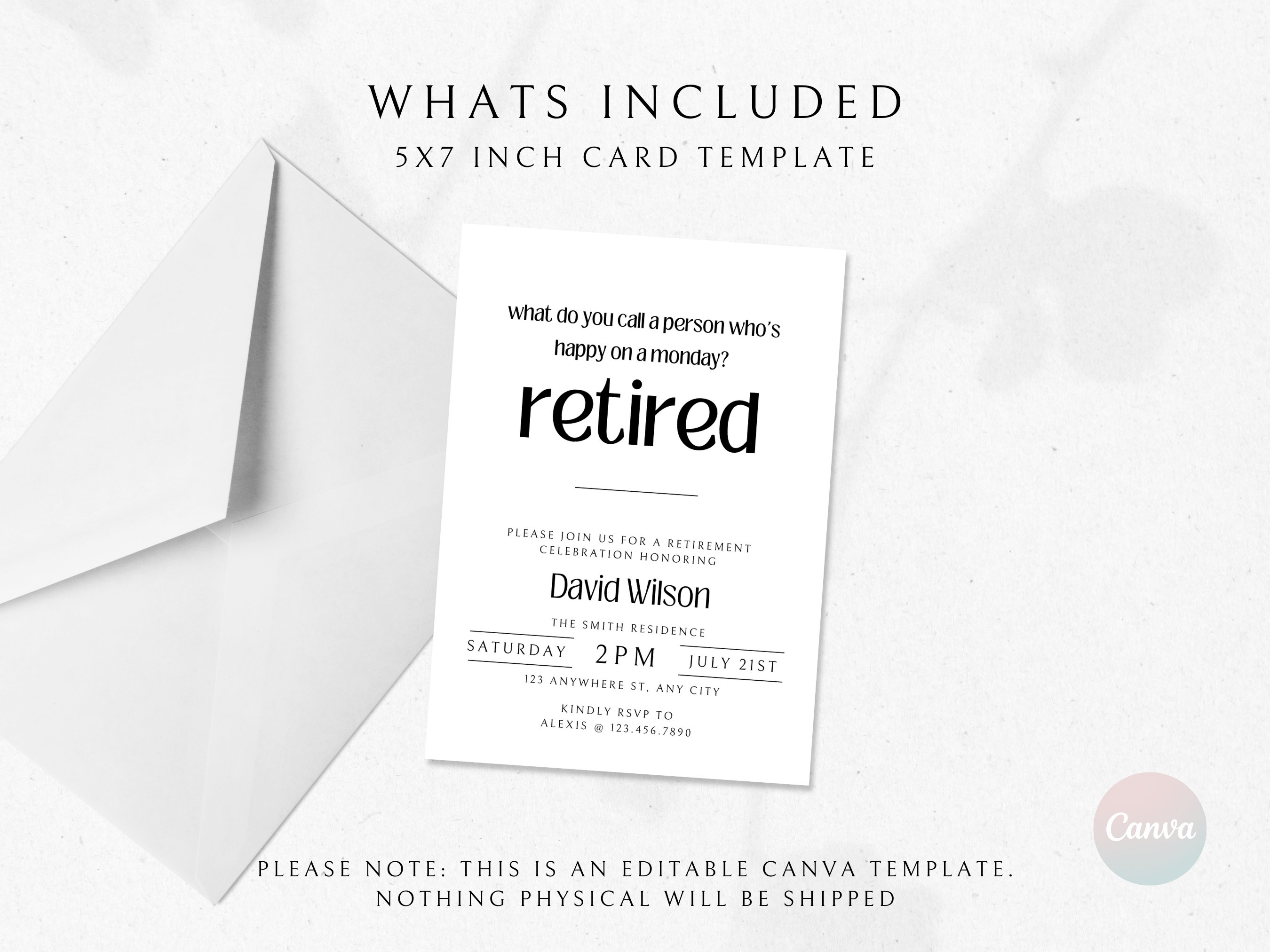 Funny Retirement Invitation Retirement Party Invitation Etsy