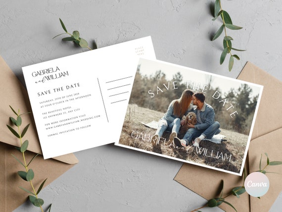 Postcard clearance wedding invitations