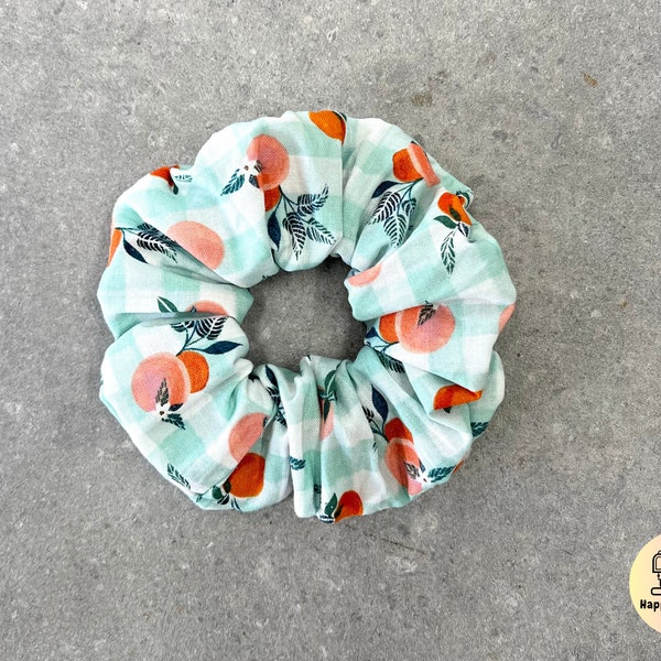 Handmade Hair Scrunchie - Summer Hair Scrunchie - Summer Fabric Hair Scrunchie - Cute Hair Scrunchies - Hair Accessories - Hair Scrungie