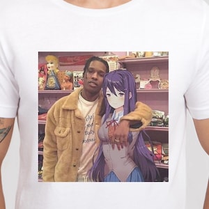 Rapper & Anime Girl Shirt | Anime Shirts, Funny Shirt, Shirts for Gift, Anime Shirt, Cool Shirt Designs, Unisex, Vintage Shirt, Rapper, Rap