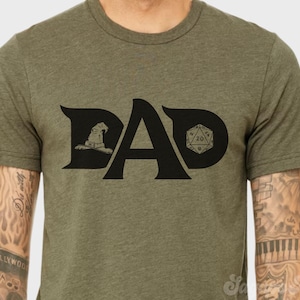 Camiseta DND Dad: Regalo de Dungeons and Dragons para Dungeon Master