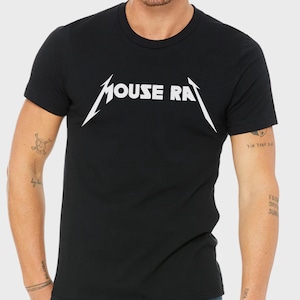 Mouse Rat Shirt Parks and Recreation Shirt Mouse Rat Tshirt Parks and Rec Shirts Ron Swanson TV Show Leslie Knope Andy Funny Tee Rock Band