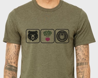 Bears Beats Battlestar Galactica T-Shirt: The Office Dwight Schrute Tee