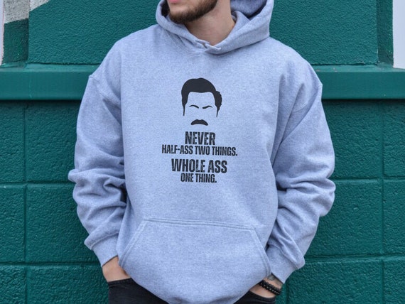 Ron swanson hoodie hotsell