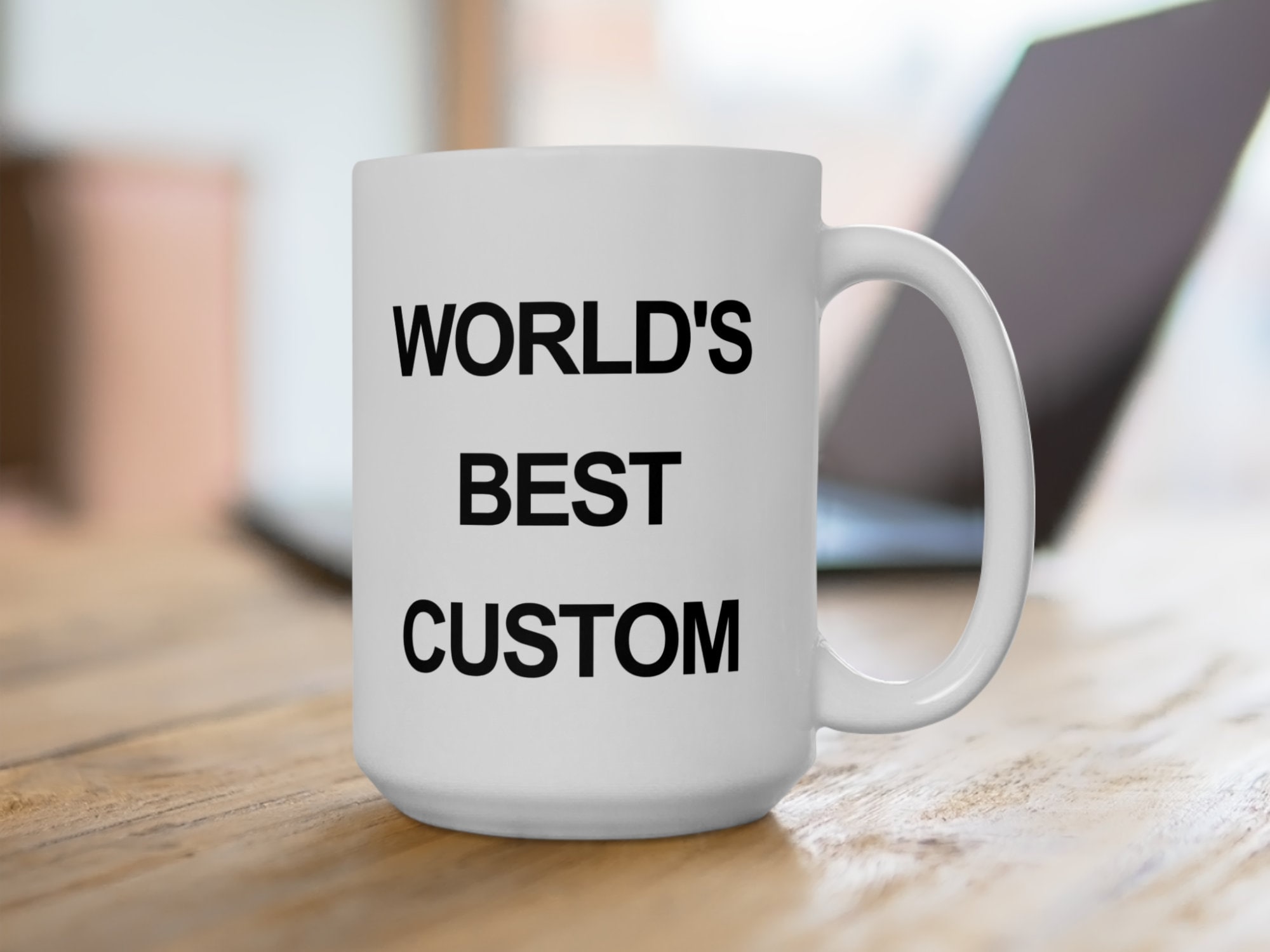 Personalized The Office World's Best Boss 15 oz Mug