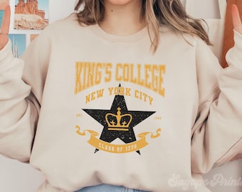 Mihamilton Musical Sweatshirt: King's College Varsity Pullover