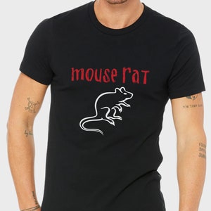 Mouse Rat Shirt Parks and Recreation Shirt Mouse Rat Tshirt Parks and Rec Shirts Ron Swanson TV Show Leslie Knope Andy Funny Tee