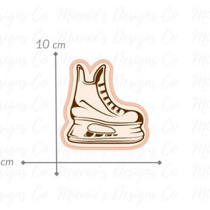 MDC -  Hockey, Sport, Hockey - Skate, Cookie, Cutters, Fondant, Clay, Baking, Crafts, Sugar Cookie, Dough, - DIGITAL DOWNLOAD