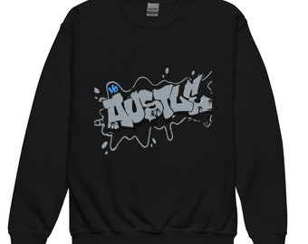 Youth crewneck sweatshirt - Hustle Youth