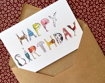 Carte d'anniversaire