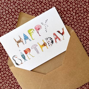 Carte d'anniversaire