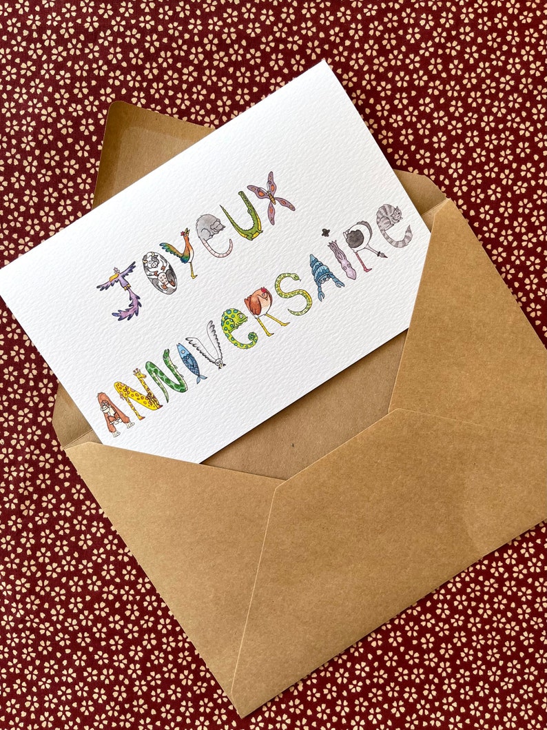 Carte d'anniversaire image 1