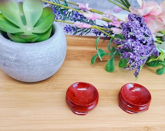 Wooden Sphere & Egg Crystal Holder – Small Natural Display Stand for Spheres and Eggs