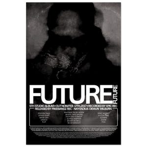 FUTURO: Póster del futuro (varios tamaños) *Edición negra*