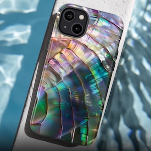 Seashell Print Tough Phone Case | coastal seaside ocean summer | Iphone 16 15 14 13 12 11 X 8 Pro Max Galaxy S25 S24 S23 Pixel 9 8 7 Pro XL
