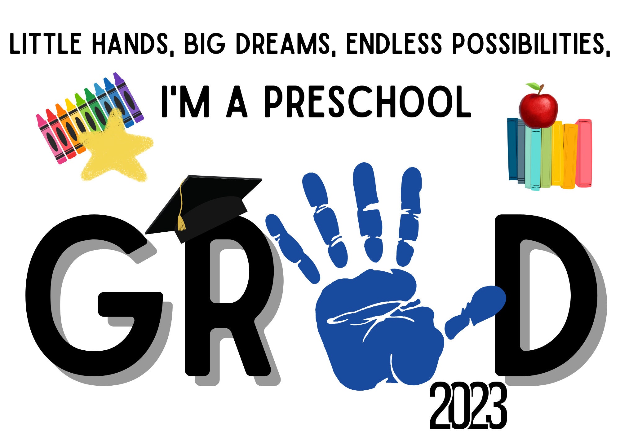 Preschool Graduation Certificate Preschool Keepsake - Etsy