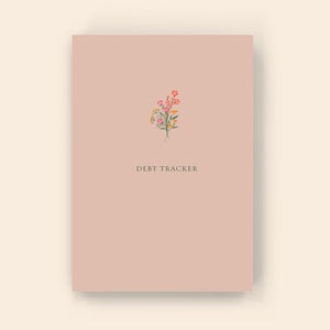 Debt Tracker: Softcover Paperback Monthly Debt Planner, Debt Snowball, Debt Budget Planner, Debt Payoff Trackerk Conch Shell
