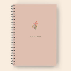 ADHD Planner for Adults: Spiral Bound Printed 6x9 - 6 Month ADHD Daily Planner, ADHD Journal, and adhd Organizer for Adults Conch Shell