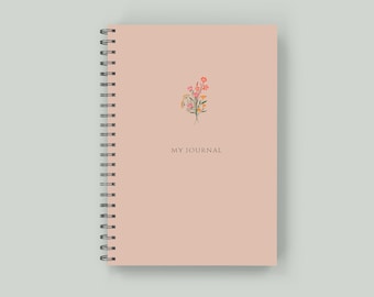 Dotted Journal: Wire-O Spiral - Dot Journaling, Dotted Grid, Dot Bullet Journal, Dot Grid Journals, Dot Lines Notebook, Note Journal Planner