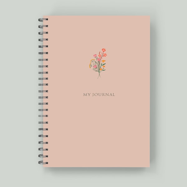 Dotted Journal: Wire-O Spiral - Dot Journaling, Dotted Grid, Dot Bullet Journal, Dot Grid Journals, Dot Lines Notebook, Note Journal Planner