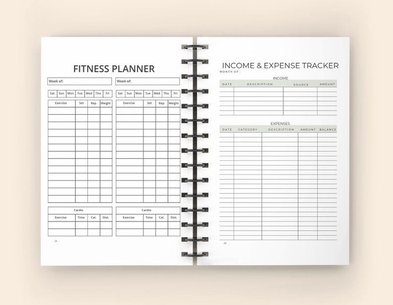 ADHD Planner for Adults: Spiral Bound Printed 6x9 - 6 Month ADHD Daily Planner, ADHD Journal, and adhd Organizer for Adults image 9
