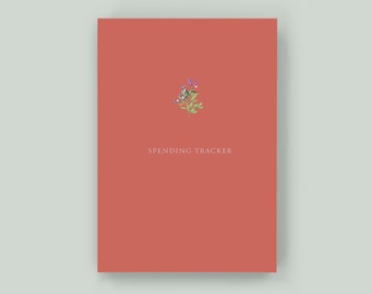 Spending Tracker: Softcover Paperback Spending Planner, Monthly Spending Tracker, 4 years - 100+ pages