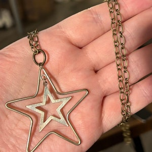 Star Necklace | OOAK Upcycled Necklace