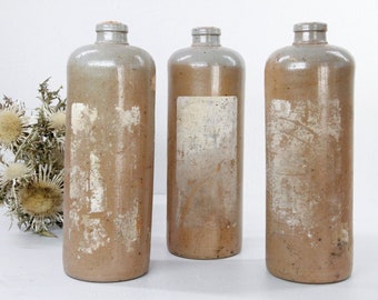 Antique Stoneware Bottle | Netherlands XL